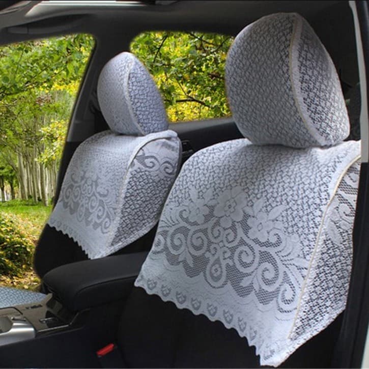 Chevrolet Sail, Cruze, Malibu, Aveo Car-Specific Lace Half Seat Cover Set
