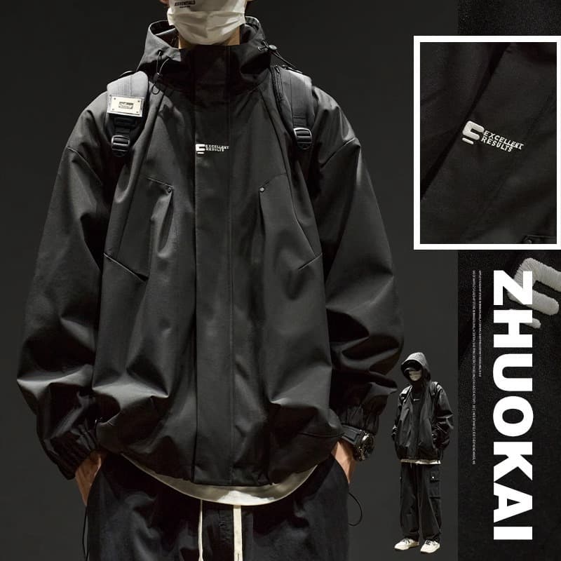2024 New Style Outdoor Jacket for Men Spring Autumn Fashion Casual Coat Hiking Clothes