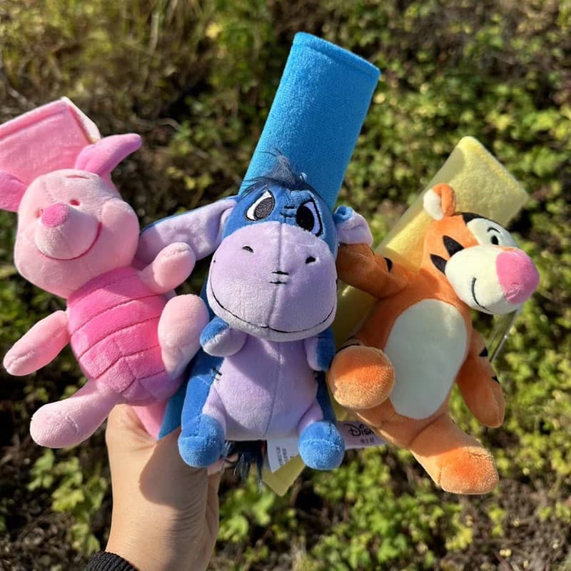 Piggy, Ear and Tigger Cartoon Cute Childlike Safety Belt Safety Belt Anti-Strangle Shoulder Protective Cover Universal