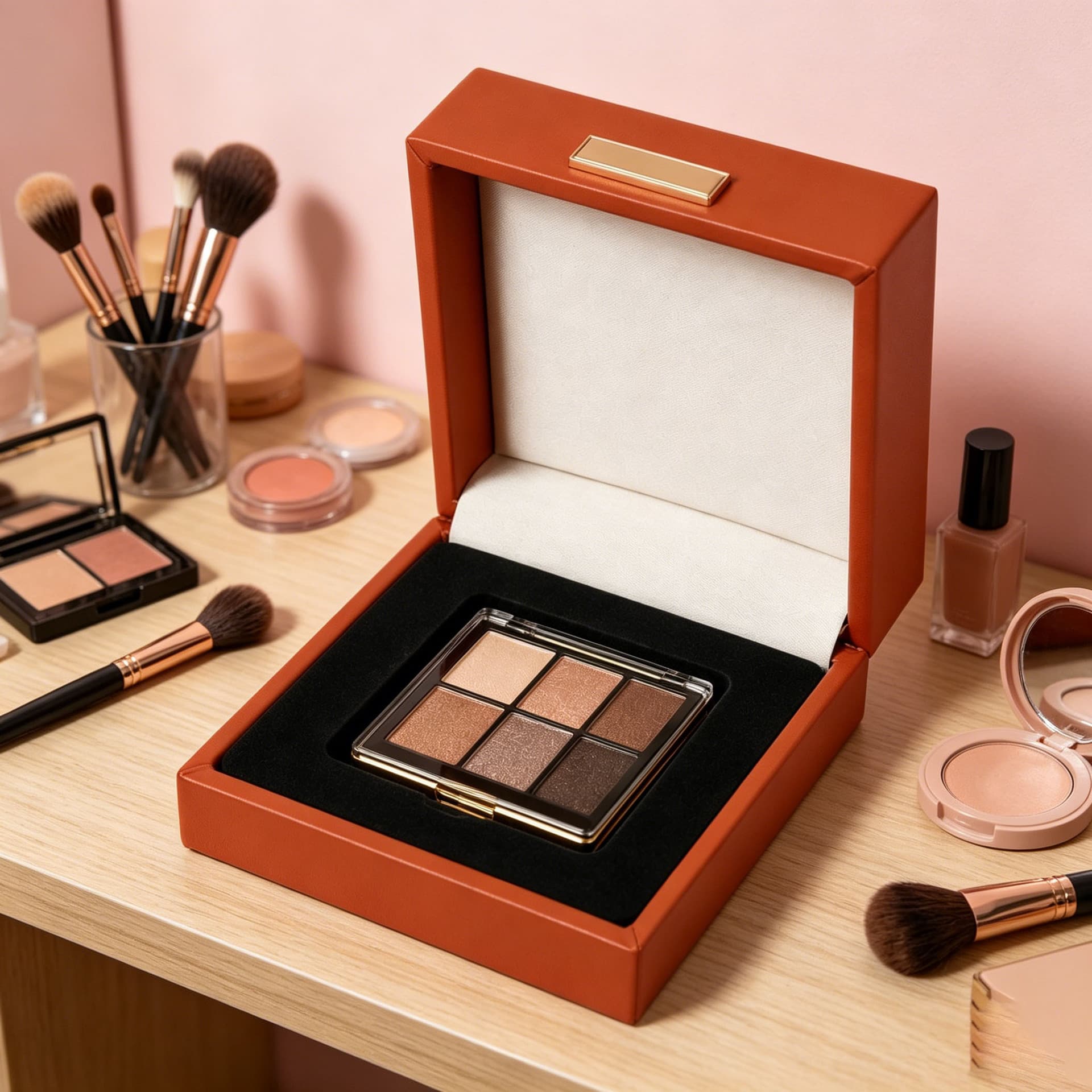 Premium Cosmetic Packaging Box Lipstick Gift Box Perfume Gift Box Makeup Packaging Box Eyeshadow Foundation Packaging Box