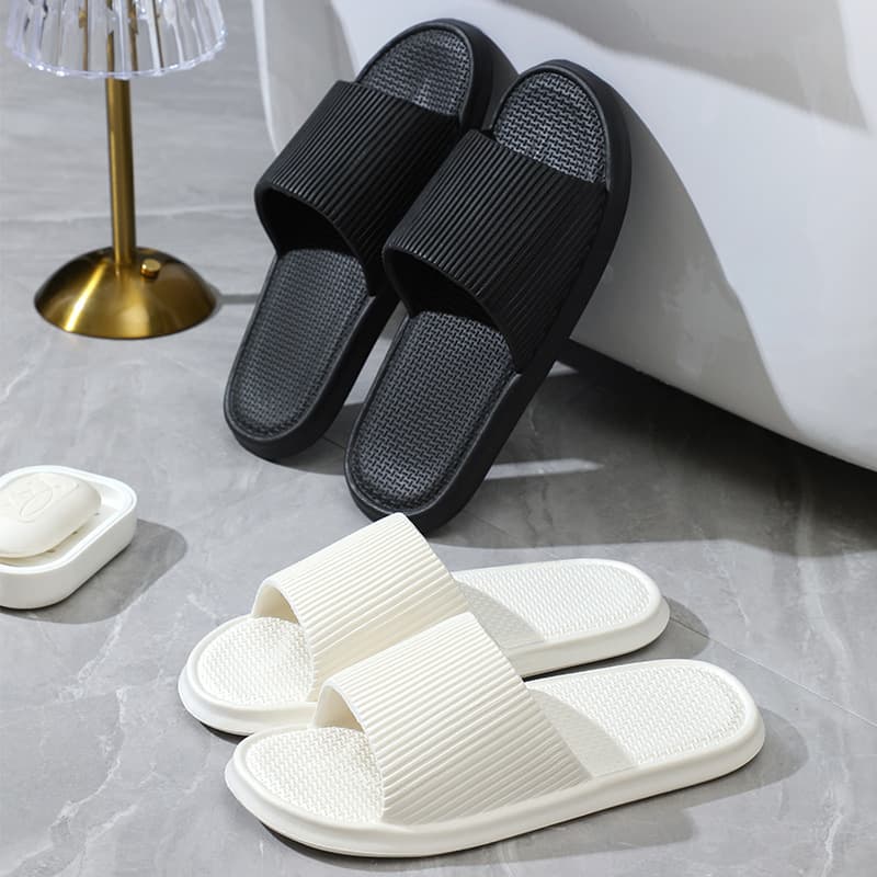Home Slippers for Women Summer Non-Slip Soft Sole Hotel Couple Bathroom Slippers Men Wholesale