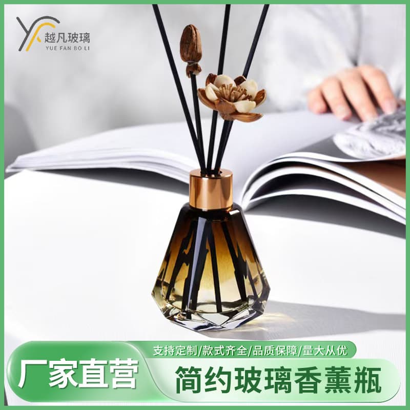 High-end aromatherapy bottle fireless rattan aromatherapy bottle for home living room aromatherapy bottle volatile liquid aroma diffuser bottle manufacturer