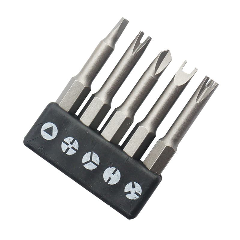 U-shaped Triangle Inner Cross Three-point Home Appliance Socket Screwdriver Bit Drill Accessories Hardware Tool Set