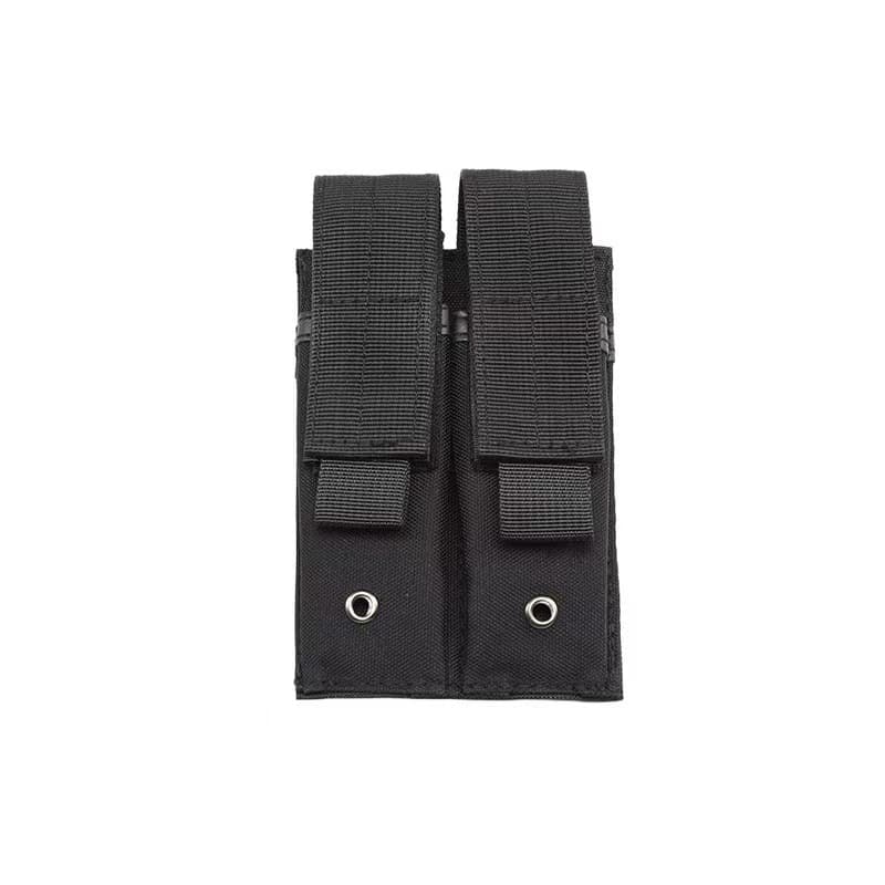 Tactical Double Magazine Pouch Outdoor Multi-Function Magazine Holster Flashlight Pouch Multi-Function Vest MOLLE Attachment Bag