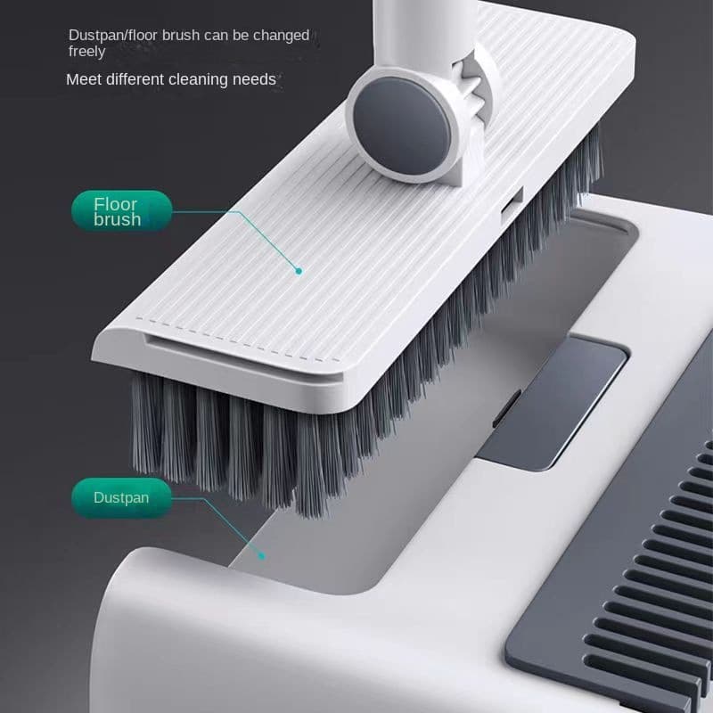 2026 Autumn-Winter Cross-border Foreign Trade New 3-Piece/Set Household Broom Floor Brush and Dustpan Set