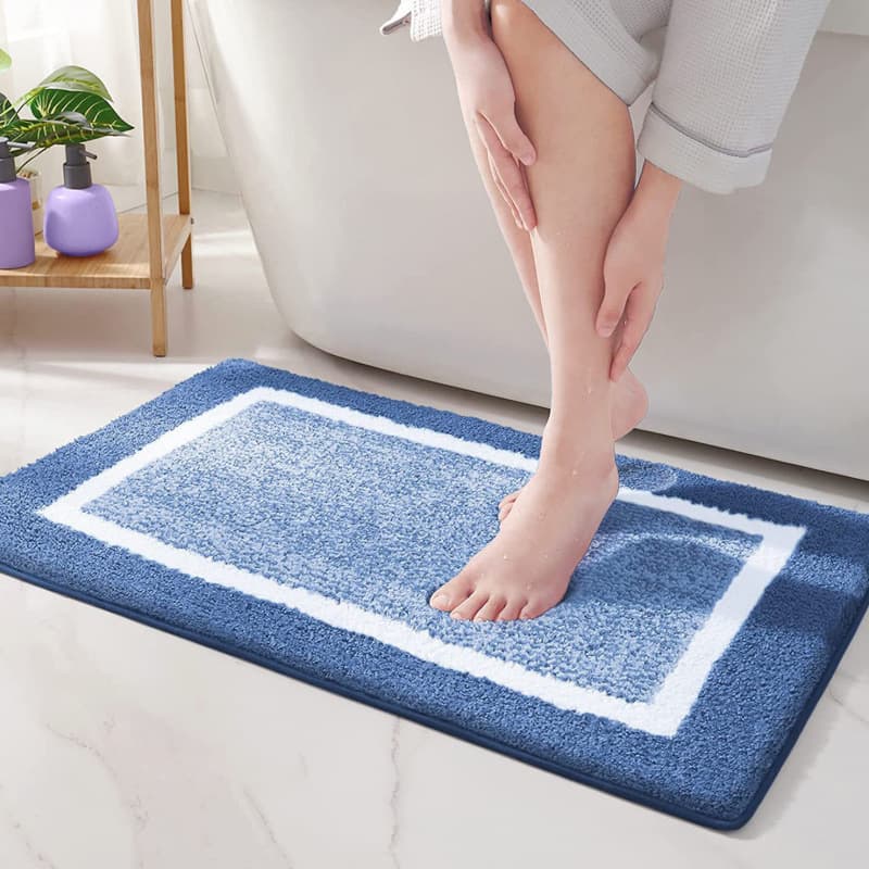 Factory direct sales imitation cashmere, stain-resistant and easy to care for, bathroom absorbent, non-slip floor mats, bedroom skin-friendly bedside blankets can be shipped on behalf of others