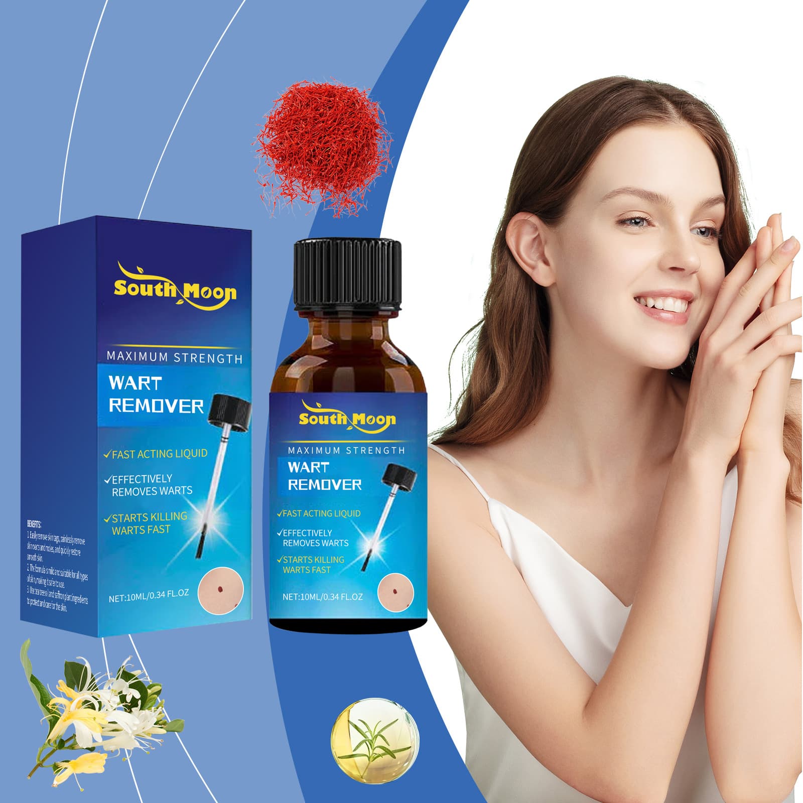 SOUTH MOON Skin Care Lotion Even Skin Tone Marks Moisturizing Care Smooth Skin Texture Lotion