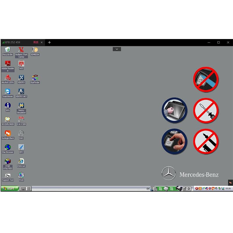 Applicable to BENZ MB SD C3 V2023.03 XENTRY Mercedes-Benz car fault diagnosis instrument software