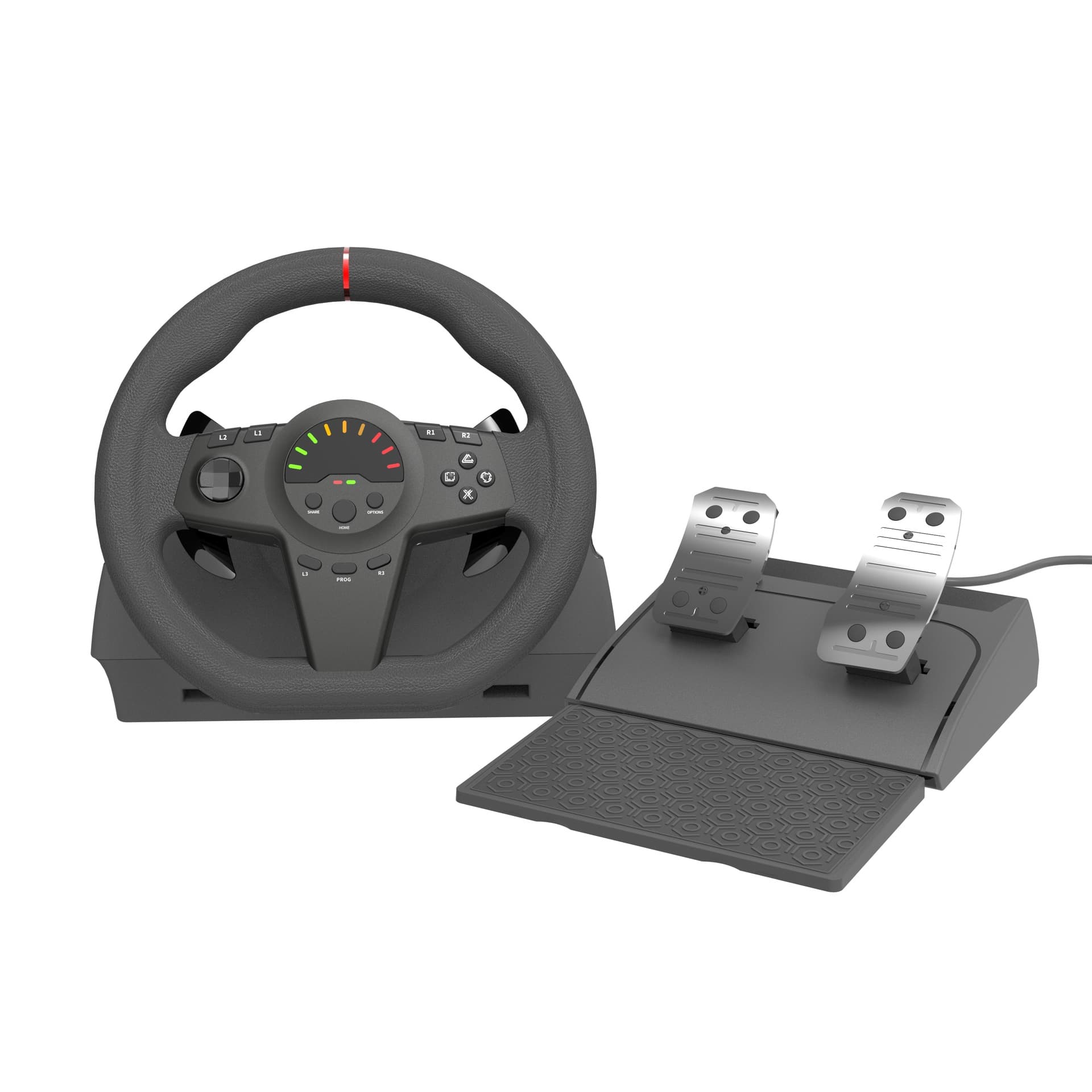 Racing Game Steering Wheel Supports PS4/Switch/Xbox One PC Car Simulator 270°