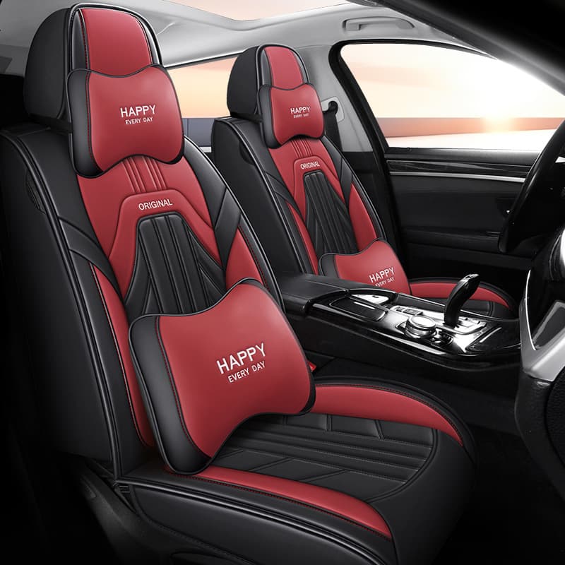 Car Seat Cover for Car SUV Summer Ice Silk Seat Cushion All-Season Universal Full Wrap Five-Seat Special Car Seat Cover