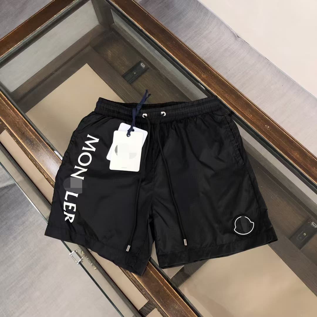 Cross-border Foreign Trade Men's Summer Fashion Brand Beach Shorts Seaside Swimming Quick-Dry Candy Colorful Solid Color Shorts Thin