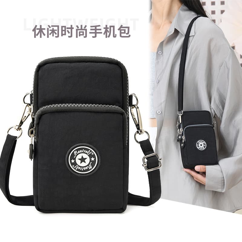Factory Direct Women's Crossbody Phone Bag Large Screen Phone Pouch Coin Purse Neck/Wrist Bag Running Vertical Mini Style