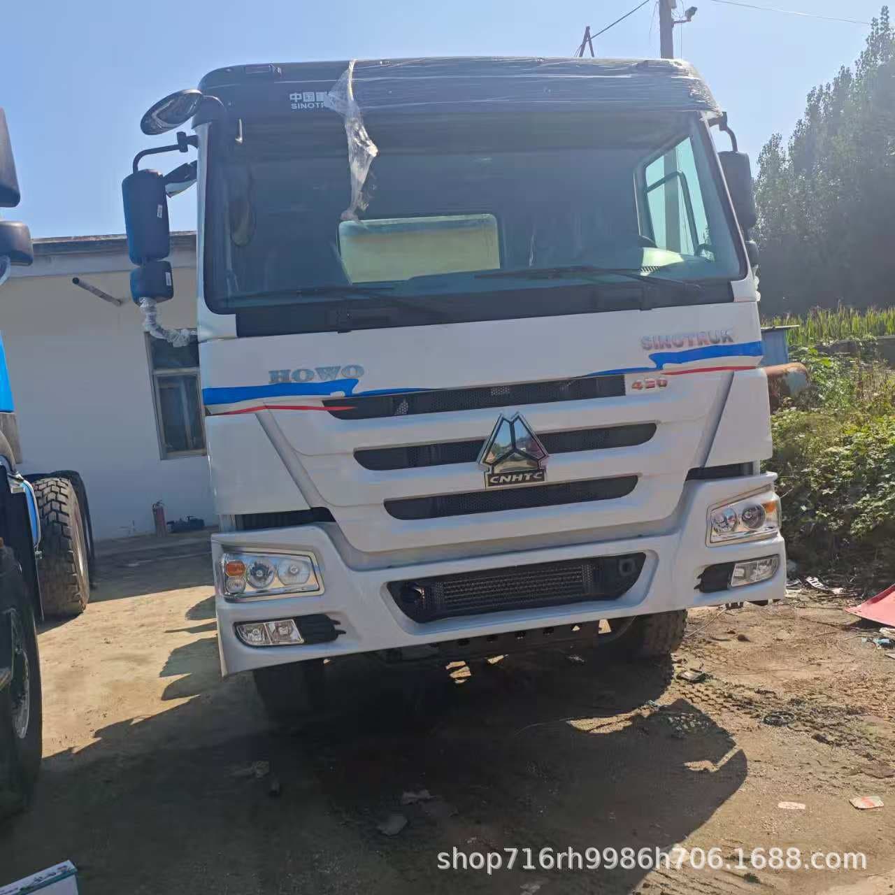 Export HOWO dump tipper 8×4 tipper 371/375 horsepower earthmoving debris truck