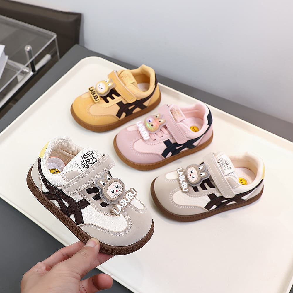 2025 Autumn New Children's Baby Shoes Wholesale Korean Style Children's Sneakers with Flashing Lights Toddler Sports Shoes 3327