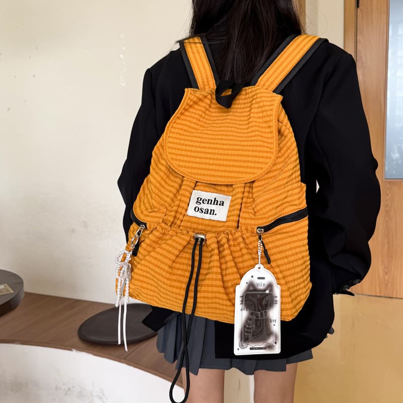 Japanese Ins Cute Backpack for Female College Students, Large Capacity Versatile for Middle and High School