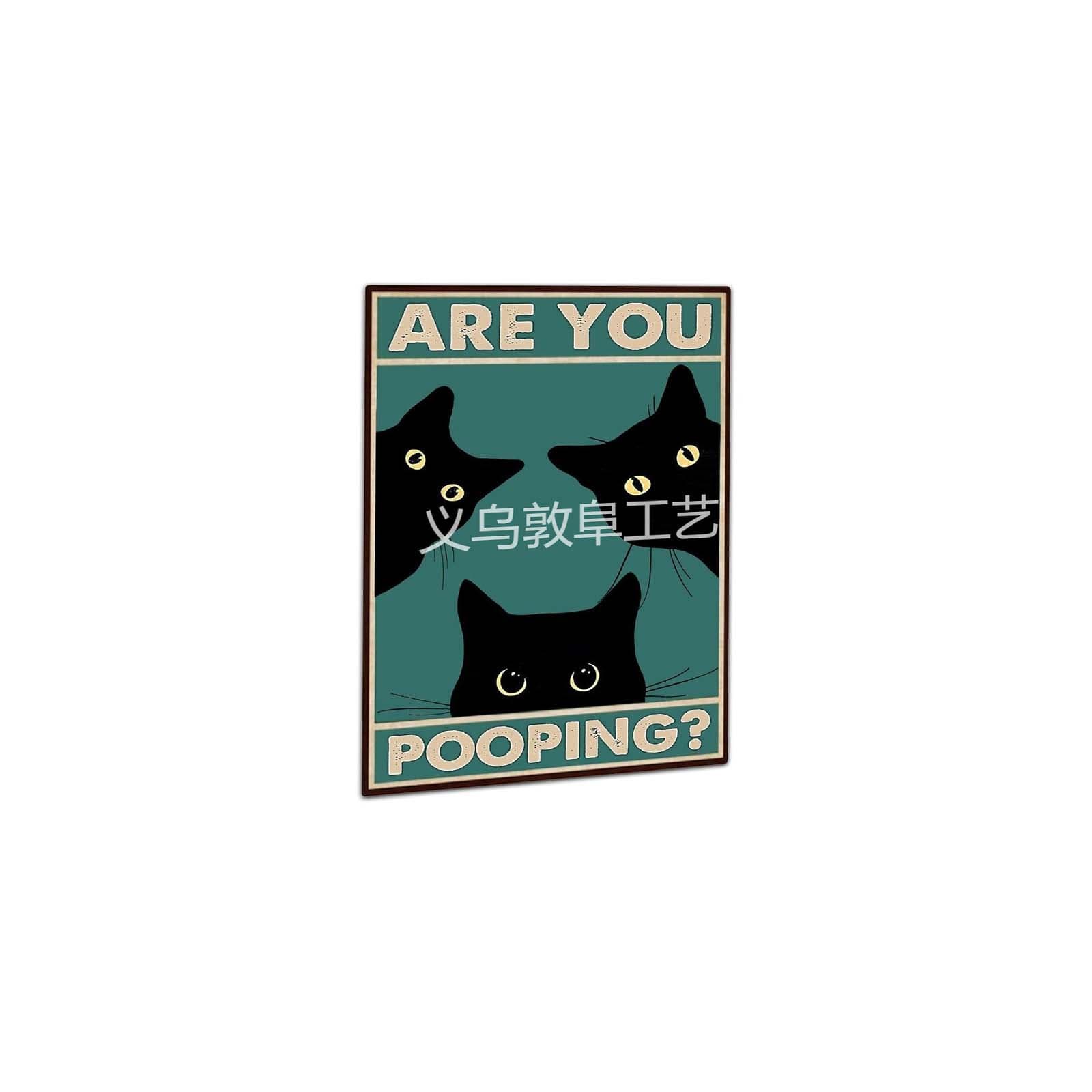 Tinplate Retro Plaques Animal Personalized Decor Metal Craft Tin Sign Factory Wholesale