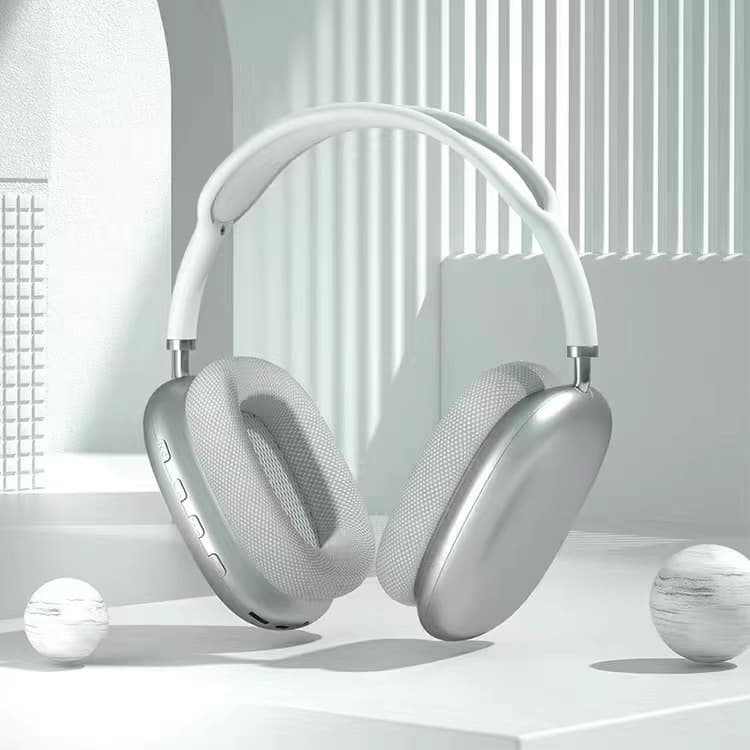 P9MA Headset Wired over Ear Bluetooth Comfortable Wireless Bass Sound Headphones Single Handfree Durable ABS Material
