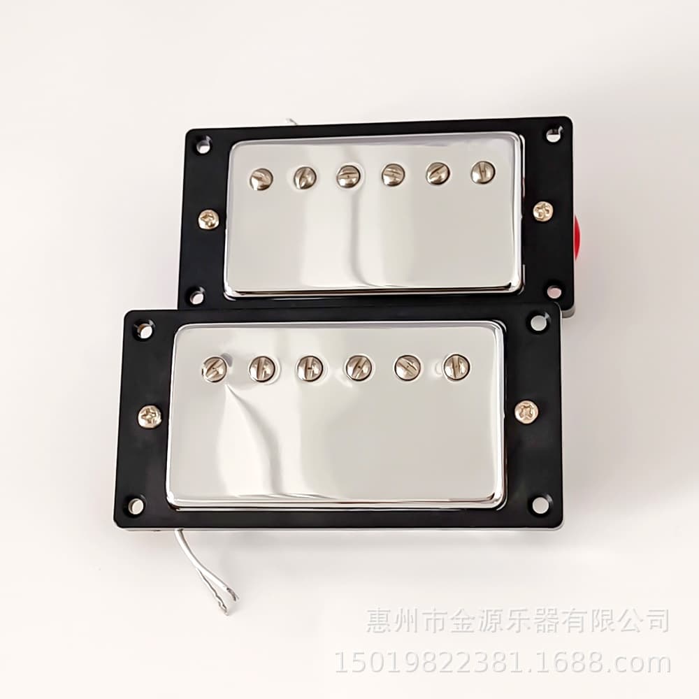 Electric guitar humbucking pickup double pickup Electric guitar LP chrome, gold black frame pickup