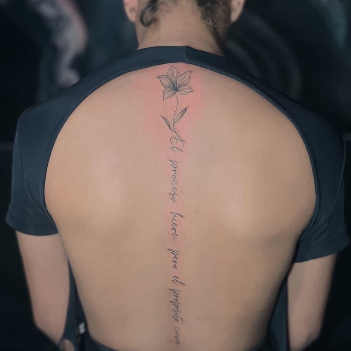 High-end Spanish flower tattoo stickers for women, waterproof and long-lasting, sexy back spine, clavicle, ins, non-reflective in the wind