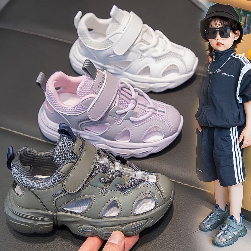 Girls' Shoes Children's Sports Sandals 2025 Boys' Sandals Spring Toddler Kids Casual Soft Breathable