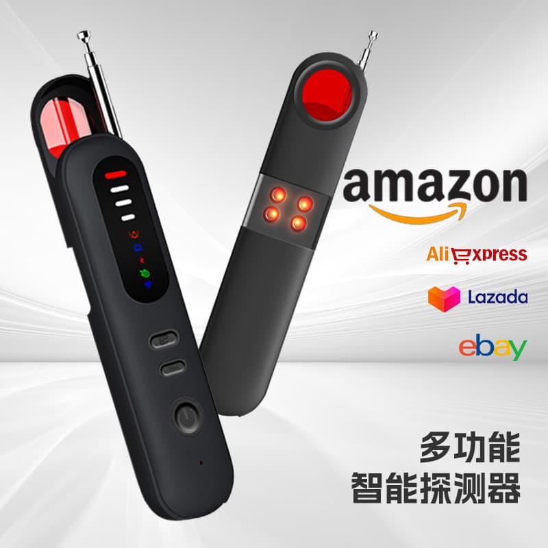 T06 Camera Detector Infrared Sensor Detection Hotel Anti-Spying Anti-Monitoring Anti-Eavesdropping Tracking Detector