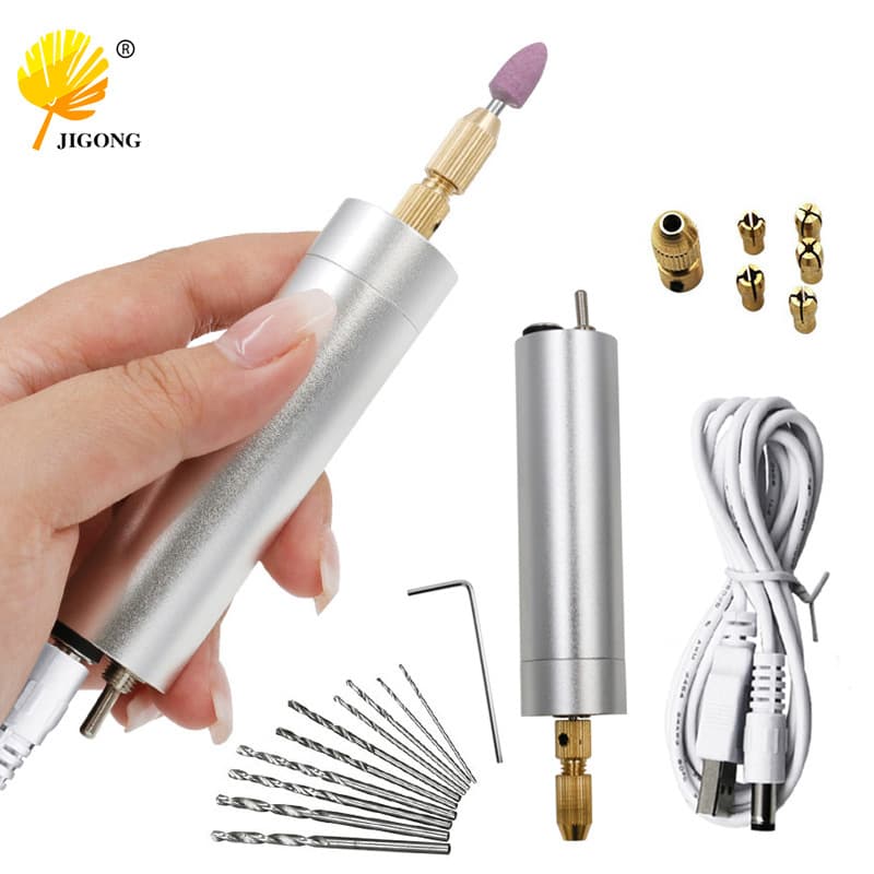 Mini electric grinder, micro electric drill, mini electric engraving pen, engraving pen tool set