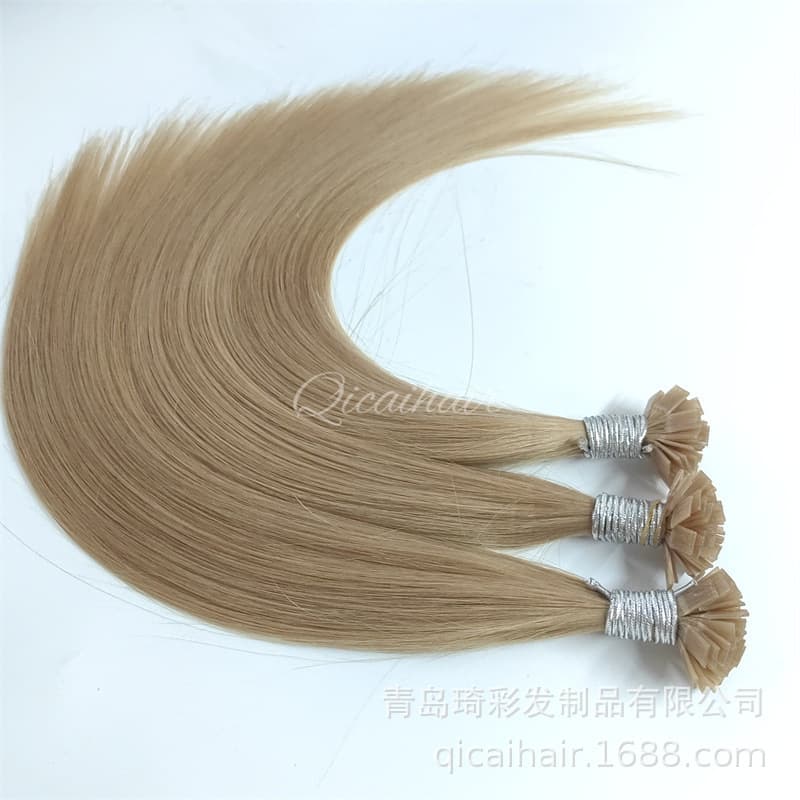 Real Human Hair, AliExpress Wig, Human Hair Flat Tip Extensions