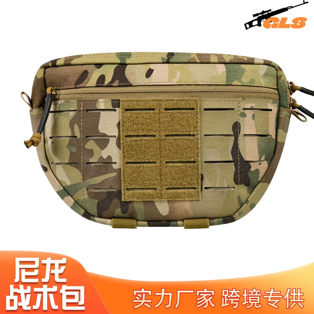 Cross-border Amazon Outdoor Sports Waist Bag Tactical Gear MOLLE Attachment Utility Pouch Camouflage Multi-functional Sundries