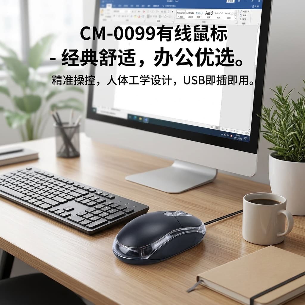 Factory Direct Optical Mouse USB Wired Mouse 3D Mouse Standard Mouse