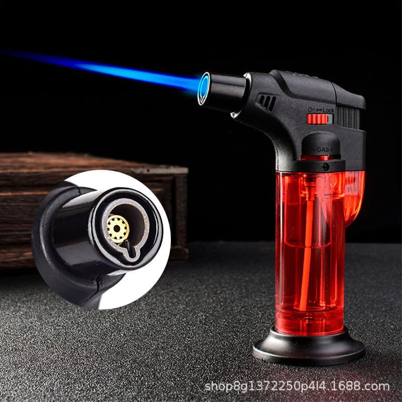 High-Temperature Direct Impact Personalized Windproof Model 603 Refillable Welding Torch Moxibustion Lighter Incense Barbecue Cigar Baking