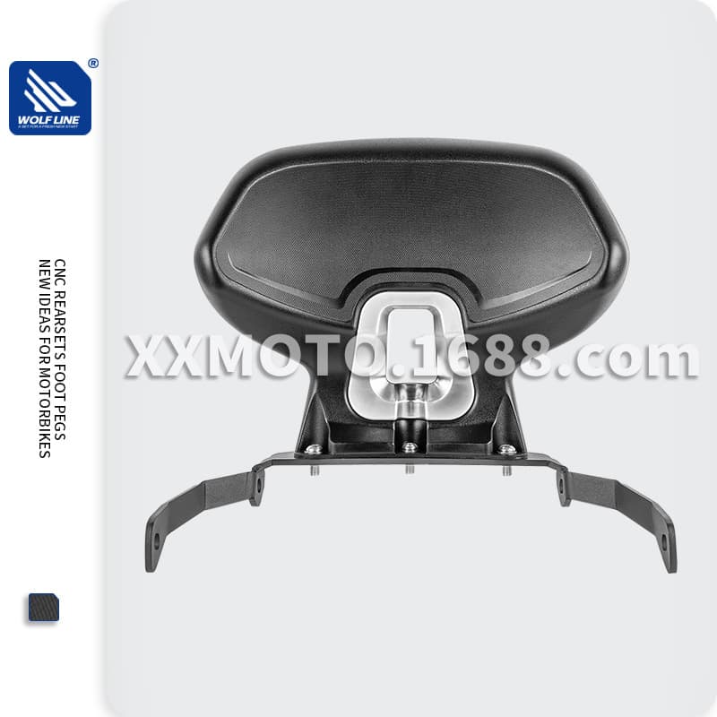 Suitable for Honda Adv350 22-24 Years Modified Motorcycle Rear Backrest Frame Passenger Backrest Tail