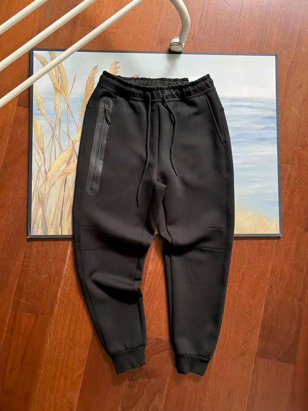 25 styles of casual pants with elastic waist, versatile sports style for teenagers and men, 8002 casual trendy brand elastic couple style