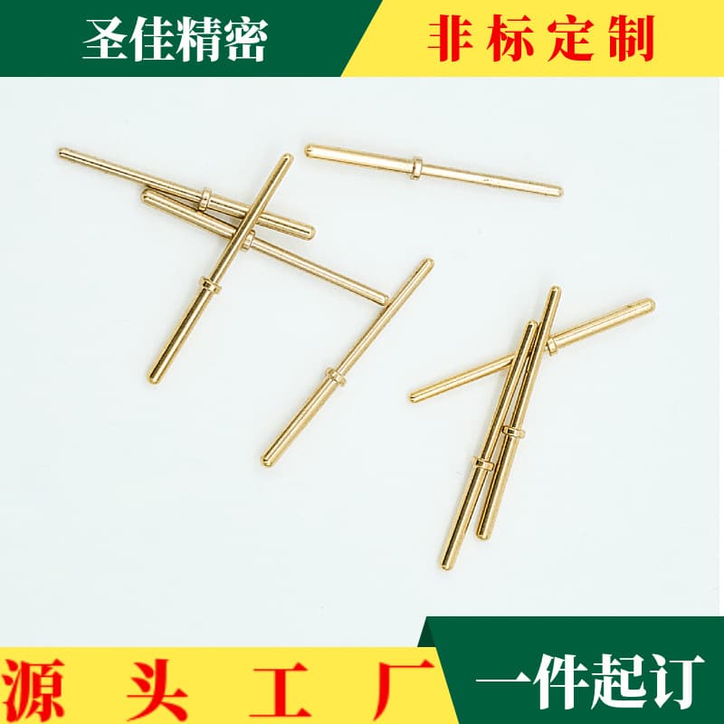 Source Factory Professional Production Power Plug Connector Welding Terminal Cross Pin Male Female Copper Pin