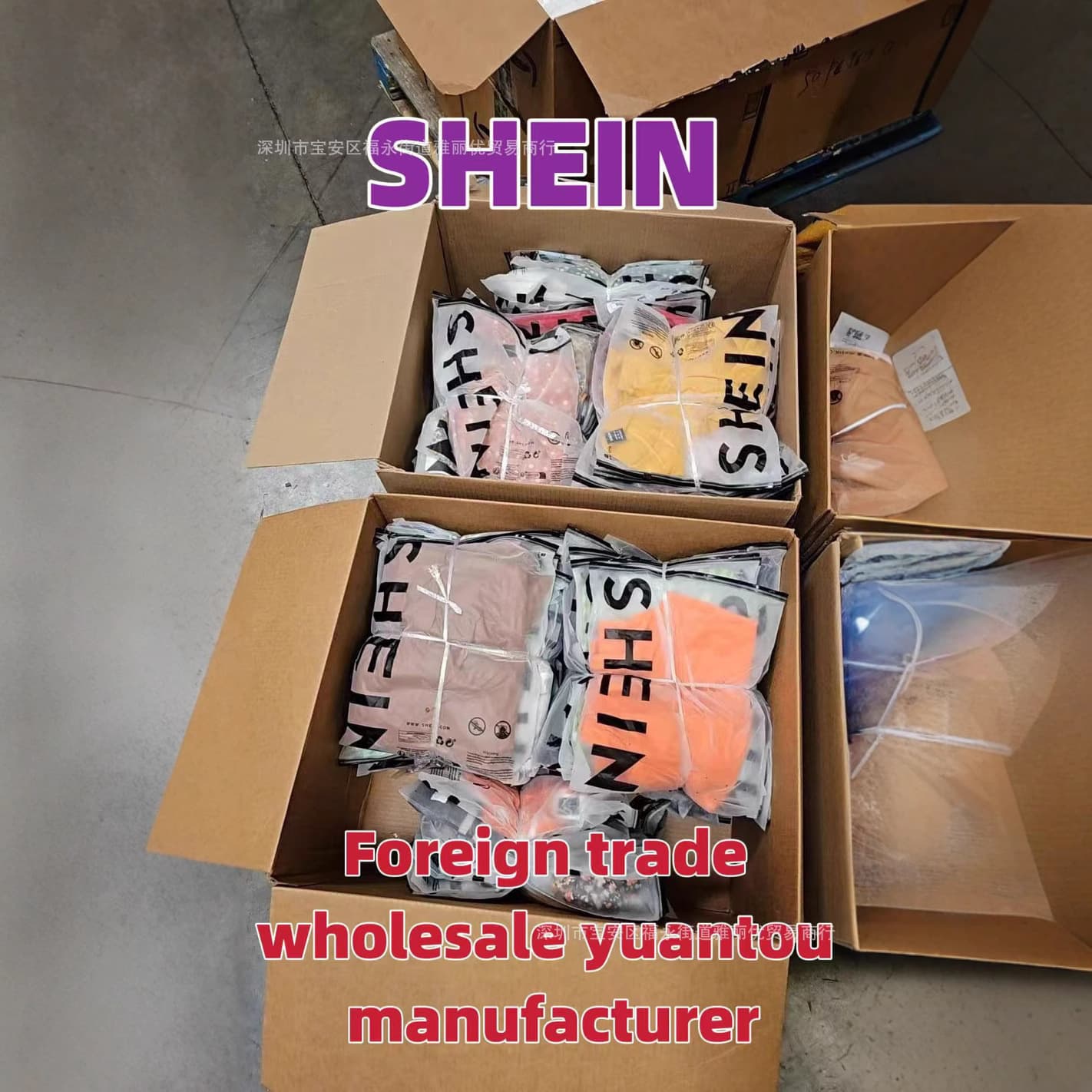 2025 SHEIN New Arrival Clearance Sale Backless Sleeveless Dress Tops Mixed Styles Cross-Border Hot Selling Wholesale