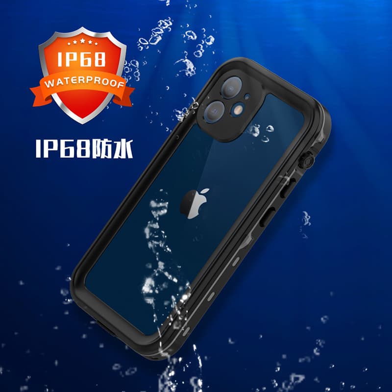 Suitable for Swimming and Diving Iphone12Mini Mobile Phone Waterproof Case Apple 5.4-Inch 12 Sports Protective Case Shockproof