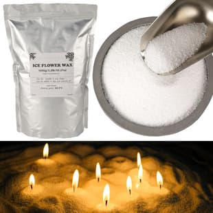 DIY Ice Flower Granule Sand Wax Handmade Indoor Creative Wedding Favor Gift Aromatherapy Candle Cross-border Wholesale Fragrance