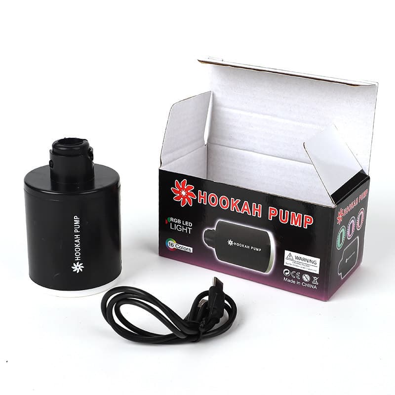 Arabic Hookah Pump USB Charging Windproof Shisha Pump Smoking Device Bar Restaurant Accessory