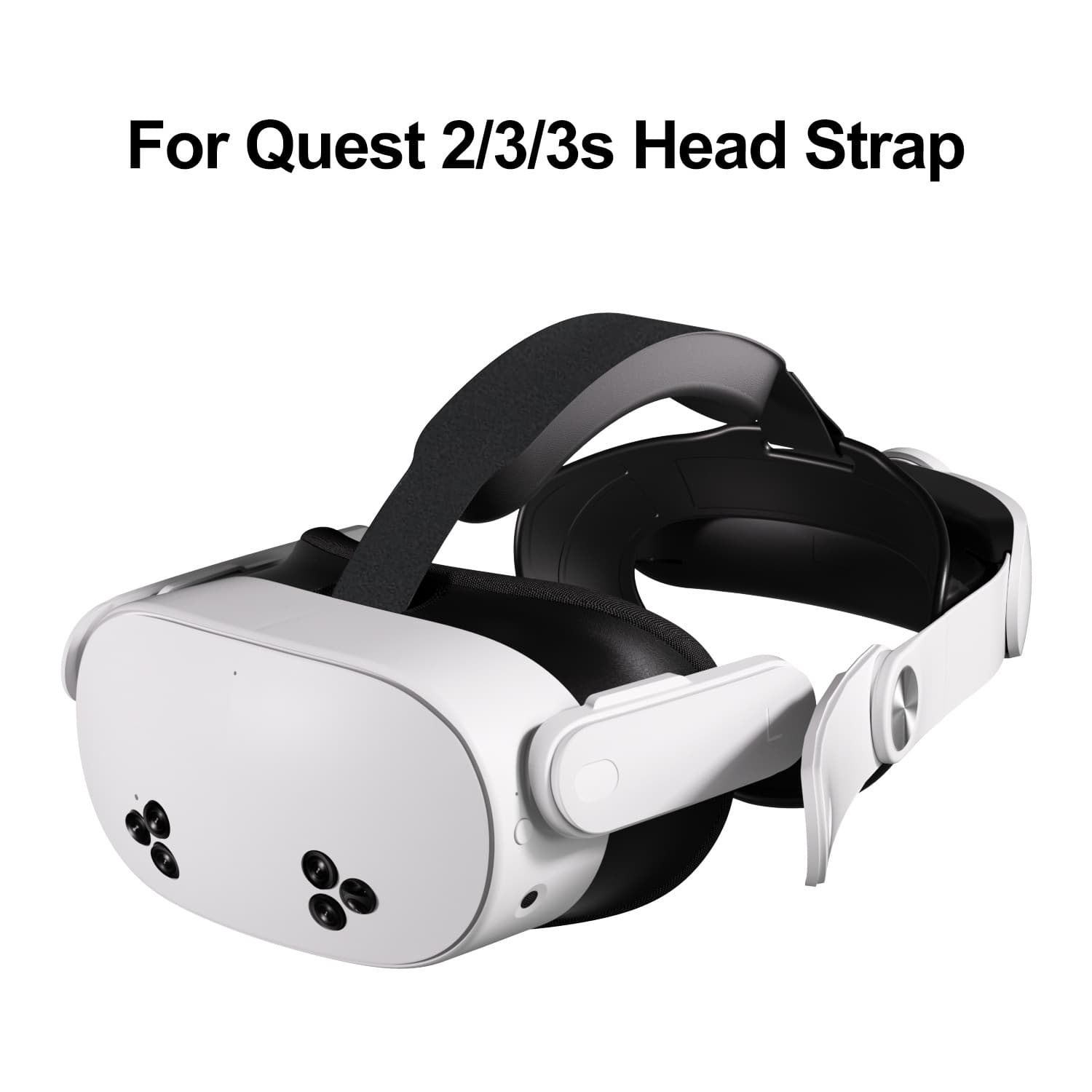 Cross-border Oculus Quest 2 Elite Strap VR Replacement Head Strap 10000mAh Battery Life Meta Headband with Built-in Battery