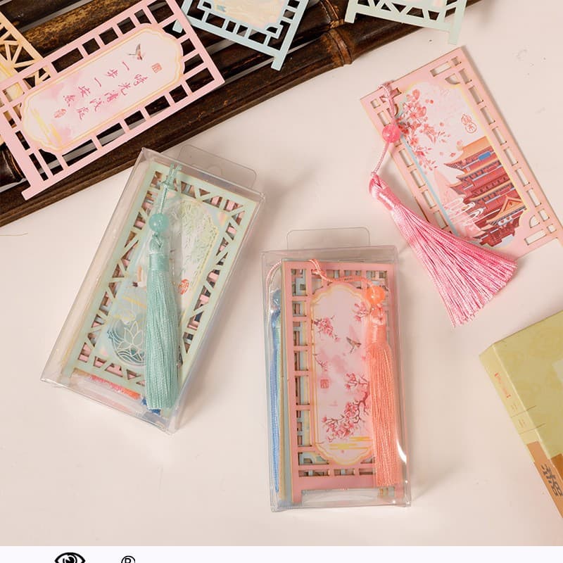 Laser-Cut Paper Bookmark Graduation Gift Premium Reward for Students Cultural Creative Souvenir Blessing Card Graduation Season