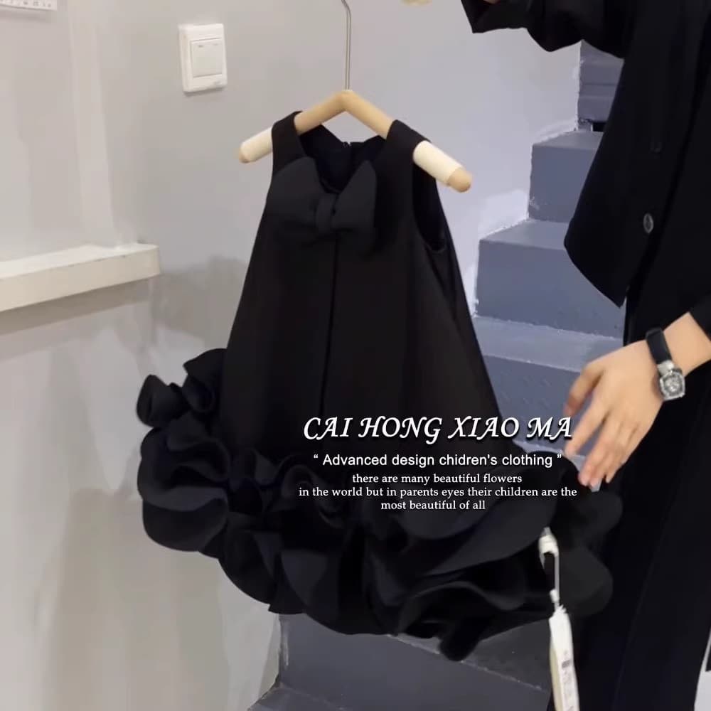 Kids Sweet Princess Dress Summer Girls Dresses 3-8 Years Children's Clothing Drop Shipping
