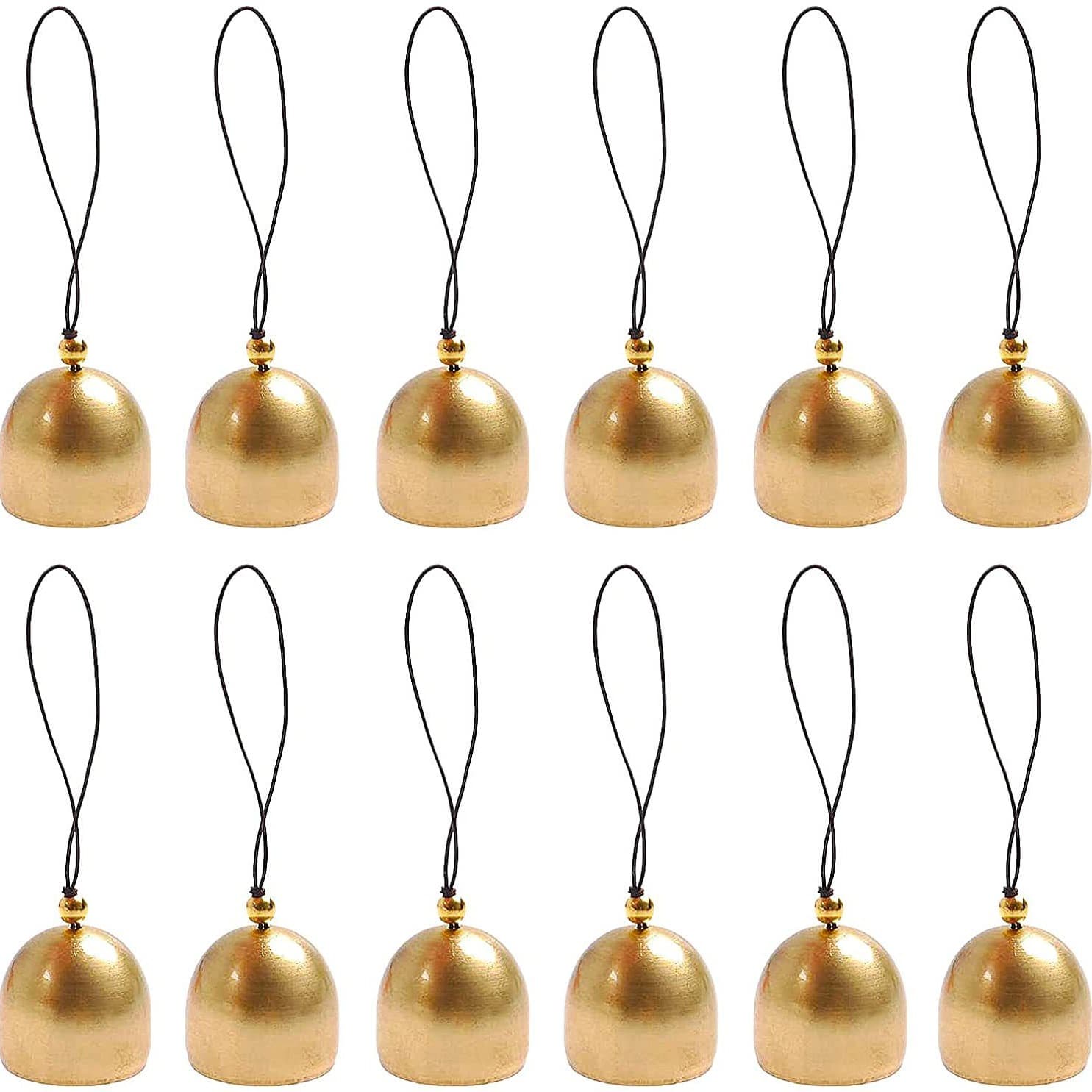 Pure copper wind chimes and accessories, including small copper metal bells with hammers; DIY wind chime materials; Christmas bells; anti-theft bells.