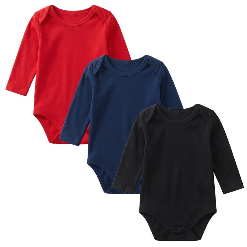 Baby Long-Sleeve Triangle Bodysuit Spring/Autumn Cotton Baby Onesie Belly Protection Baby Clothes Cotton Factory Direct Supply