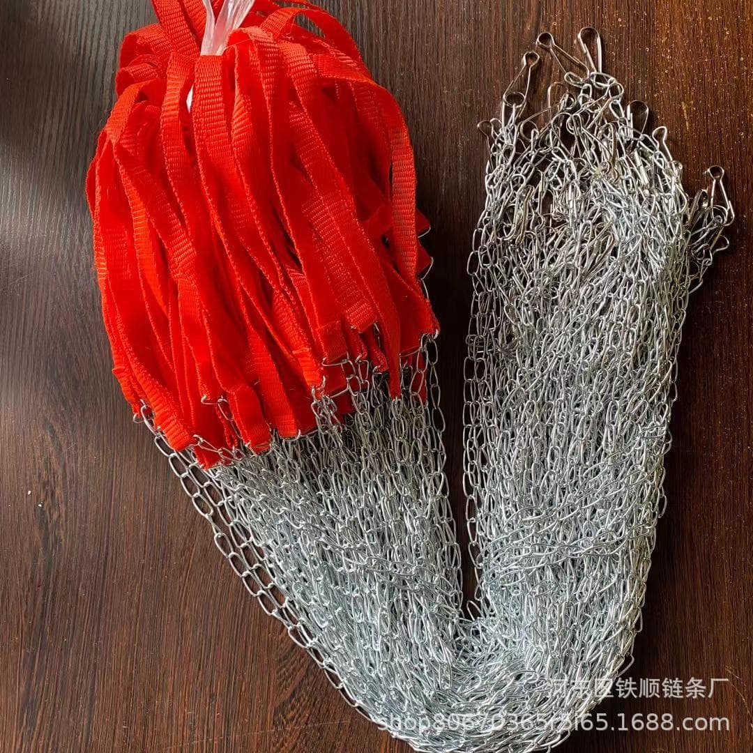 Custom Galvanized Chain Hot-Dip Galvanized Cross-Border Tie-Down Guardrail Fishing Net Export 0157 Cross-Border Small Batch Customization