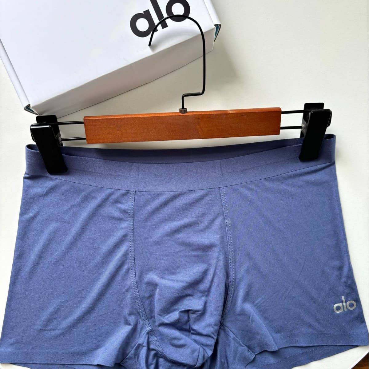 Cross-border Men's Modal Boxer Briefs Mid-Rise Rainbow Waistband Sexy Four-Corner Underwear Boxed