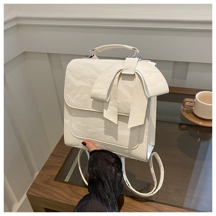Bow Backpack for Women, New Style Fashion Sweet College Style Backpack, Versatile Handbag School Bag Travel Backpack