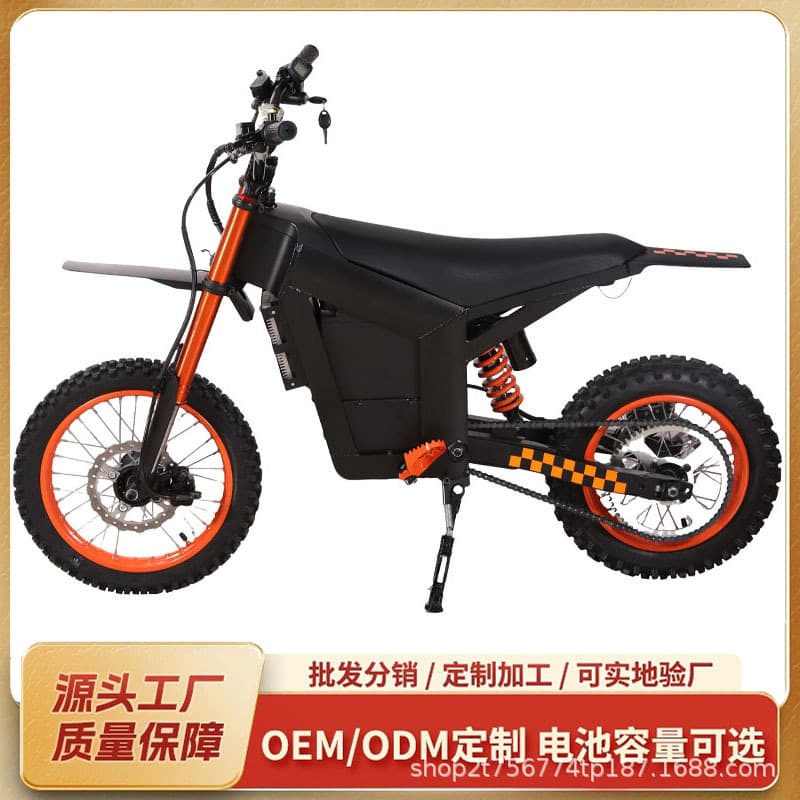 Cross-border Two-wheel Mini Electric Off-road Motorcycle Outdoor Mountain Bike Lightweight Long-range Commuter Electric Vehicle Wholesale