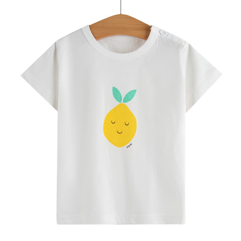 Custom Processing Children's Pure Cotton T-shirts Kindergarten Uniforms School Uniforms Baby Clothes Embroidery Available Thin Short Sleeves Small Batch