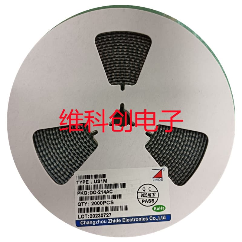 Fast Recovery Diode US1M SMA ZHIDE SMD US1M DO-214AC