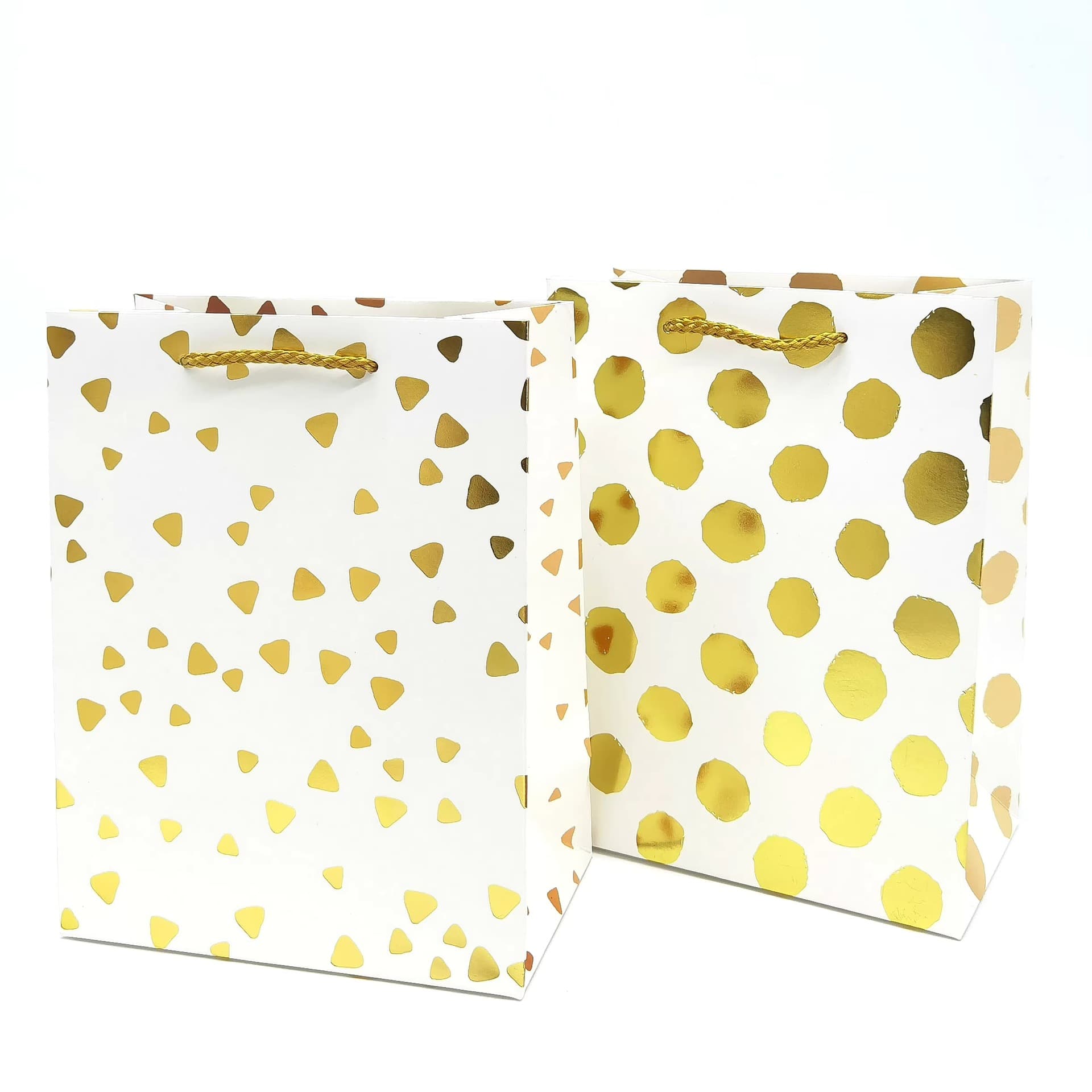 Custom Gift Bags, Paper Bags, Kraft Paper Bags, Luxury LOGO Hot Stamping Printing White Gift Paper Shopping