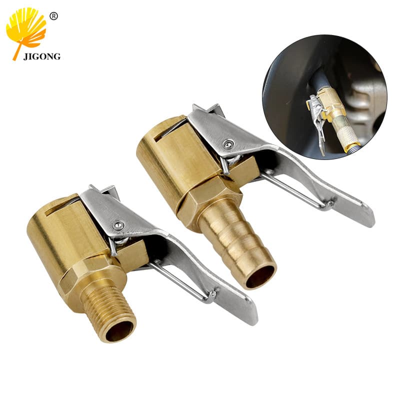 Tire Thread Air Valve Adapter Connector, Car Inflator Pump Connector Hose Conversion Nozzle, Inflator Pump Accessories